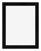 Photo Frame 46x61cm Black Silver Polished MDF Pisa Front | Yourdecoration.com
