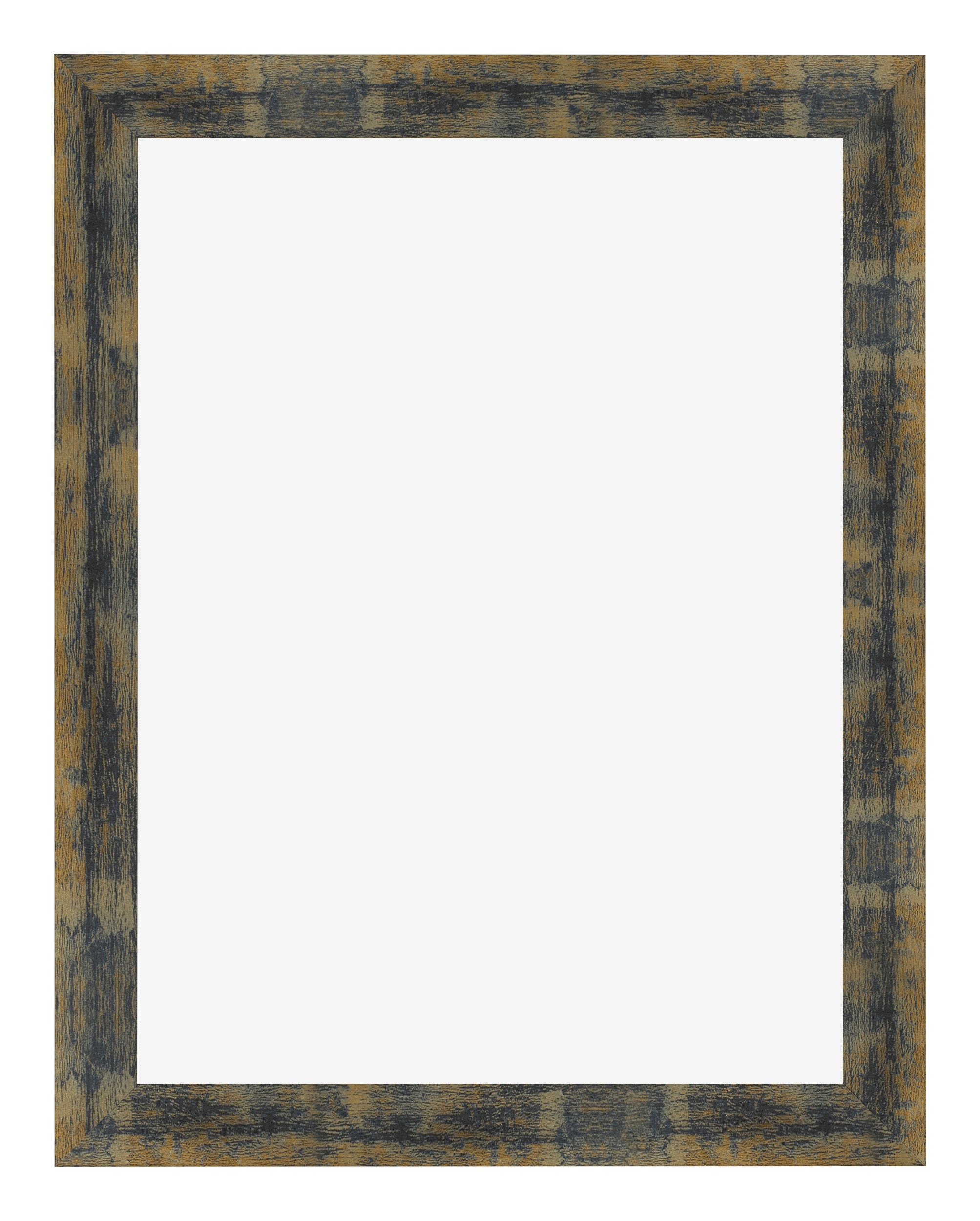 Photo Frame 46x61cm Blue Gold Melange MDF Pisa Front | Yourdecoration.com