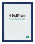 Photo Frame 46x61cm Dark Blue Swept MDF Bologna Front Size | Yourdecoration.com