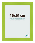 Photo Frame 46x61cm Green MDF Pisa Front Size | Yourdecoration.com