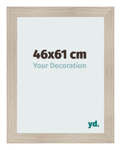 Photo Frame 46x61cm Oak Rustic MDF Pisa Front Size | Yourdecoration.com