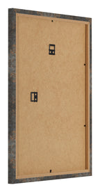 Photo Frame 46x61cm Oxidized Metal MDF Bologna Back Oblique | Yourdecoration.com