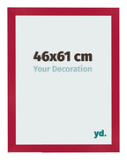 Photo Frame 46x61cm Red MDF Bologna Front Size | Yourdecoration.com