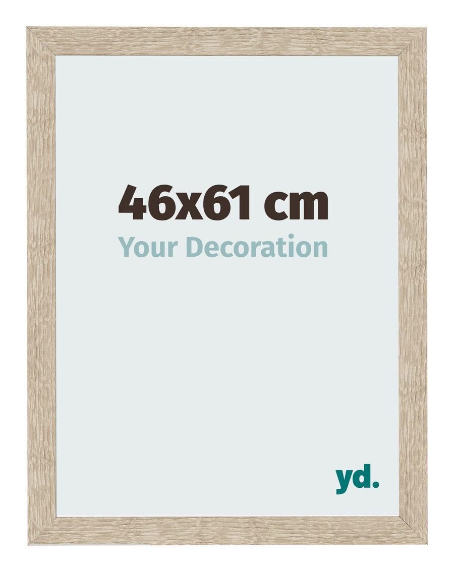 Photo Frame 46x61cm Sonoma Oak MDF Bologna Front Size | Yourdecoration.com