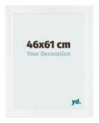 Photo Frame 46x61cm White Vintage MDF Pisa Front Size | Yourdecoration.com
