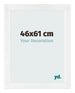 Photo Frame 46x61cm White Vintage MDF Pisa Front Size | Yourdecoration.com