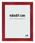 Photo Frame 46x61cm Wine Red Swept MDF Pisa Front Size | Yourdecoration.com