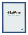Photo Frame 48x64 cm Dark Blue MDF Bologna Front Size | Yourdecoration.com