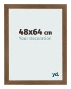 Photo Frame 48x64 cm Oak Rustic MDF Bologna Front Size | Yourdecoration.com