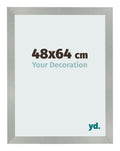 Photo Frame 48x64cm Aluminum Brushed MDF Bologna Front Size | Yourdecoration.com