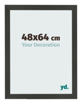 Photo Frame 48x64cm Anthracite MDF Bologna Front Size | Yourdecoration.com