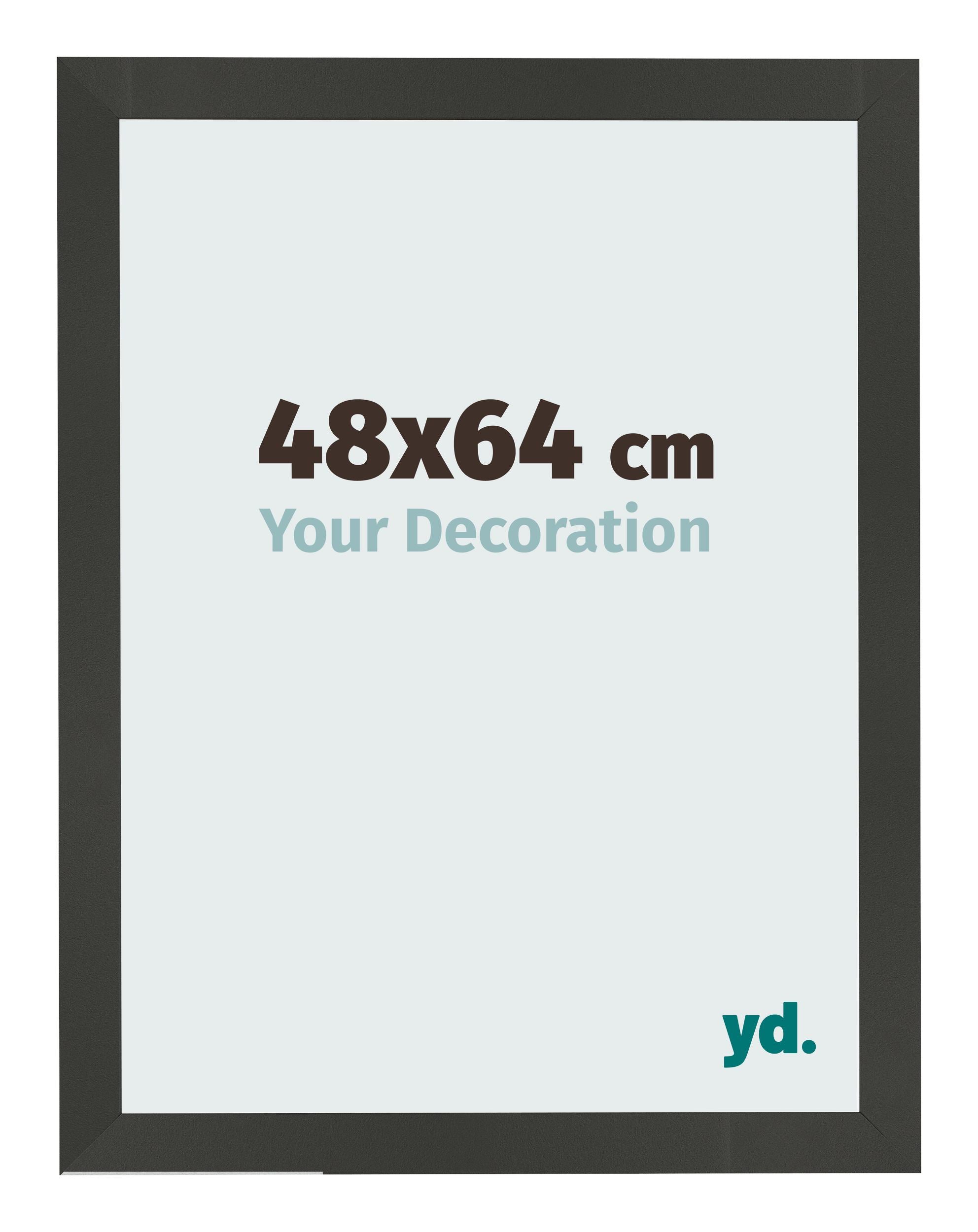 Photo Frame 48x64cm Anthracite MDF Bologna Front Size | Yourdecoration.com