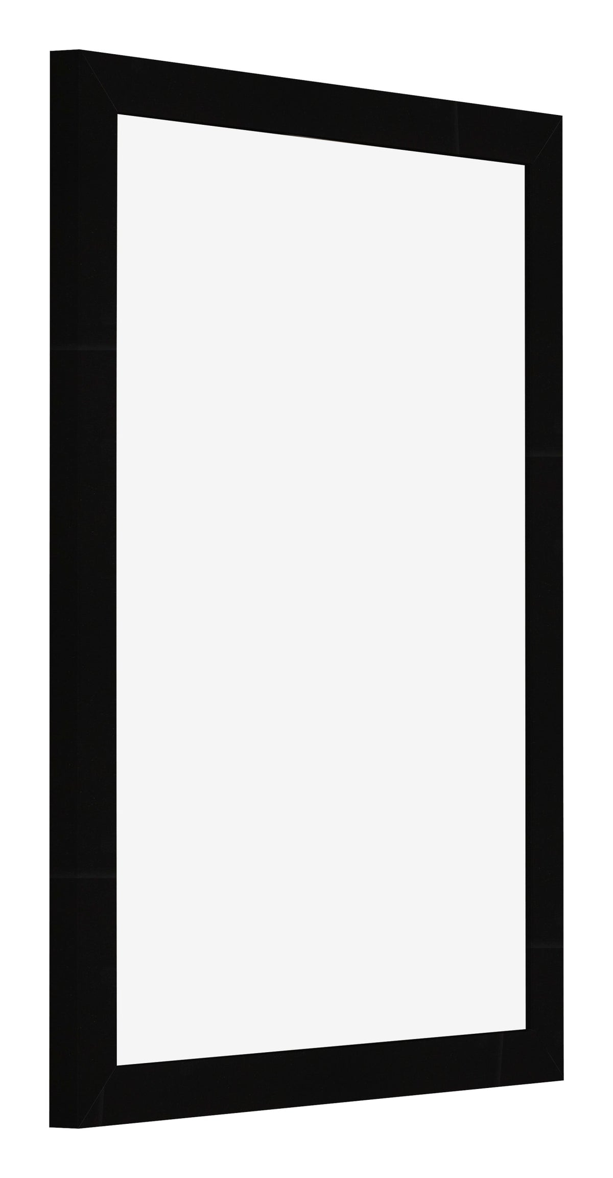 Photo Frame 48x64cm Black High Gloss MDF Bologna Front Oblique | Yourdecoration.com