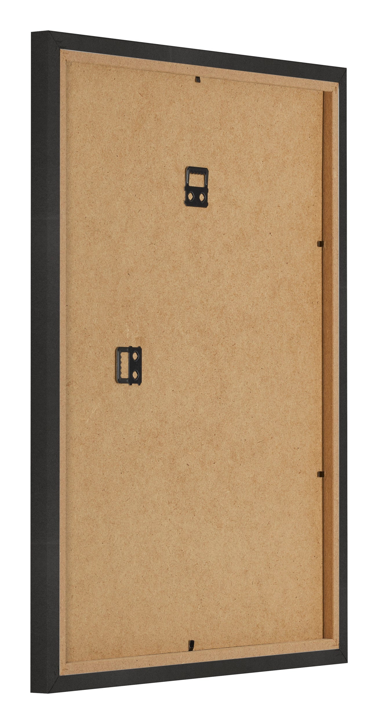 Photo Frame 48x64cm Black Matte MDF Bologna Back Oblique | Yourdecoration.com
