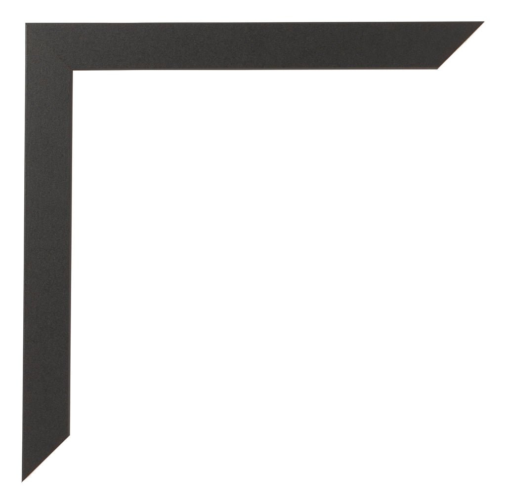 Photo Frame 48x64cm Black Matte MDF Bologna Detail Corner | Yourdecoration.com