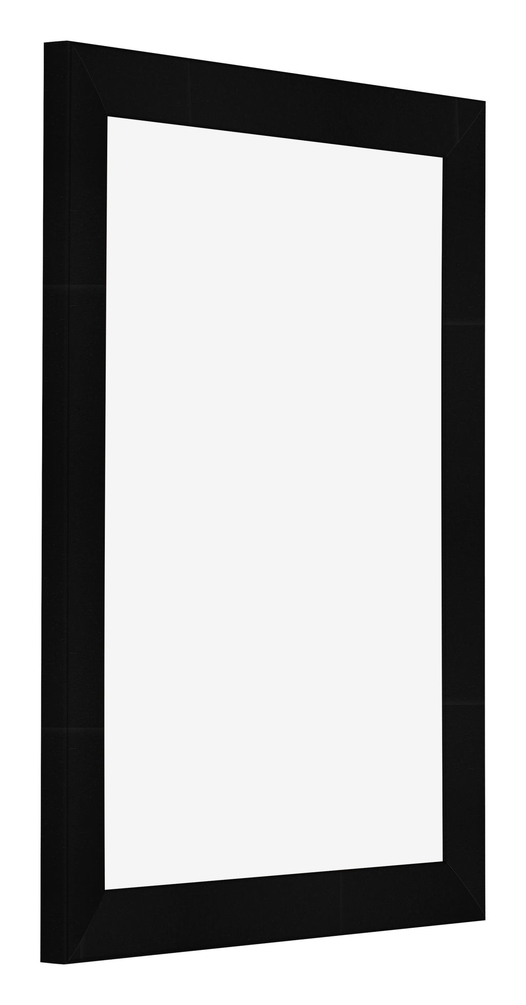 Photo Frame 48x64cm Black Silver Polished MDF Pisa Front Oblique | Yourdecoration.com