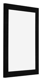 Photo Frame 48x64cm Black Silver Polished MDF Pisa Front Oblique | Yourdecoration.com