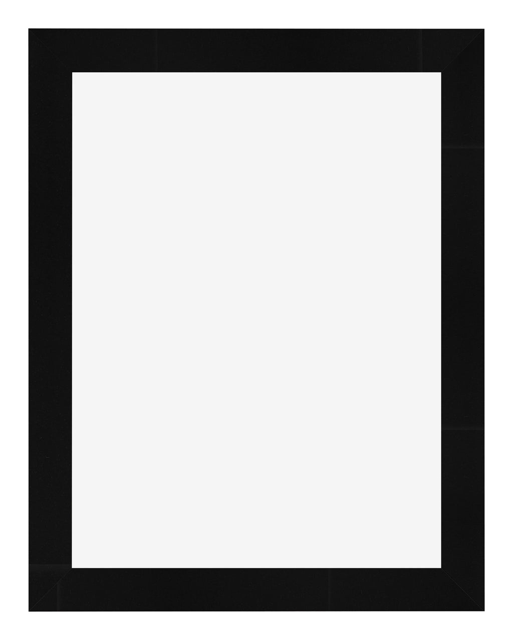Photo Frame 48x64cm Black Silver Polished MDF Pisa Front | Yourdecoration.com