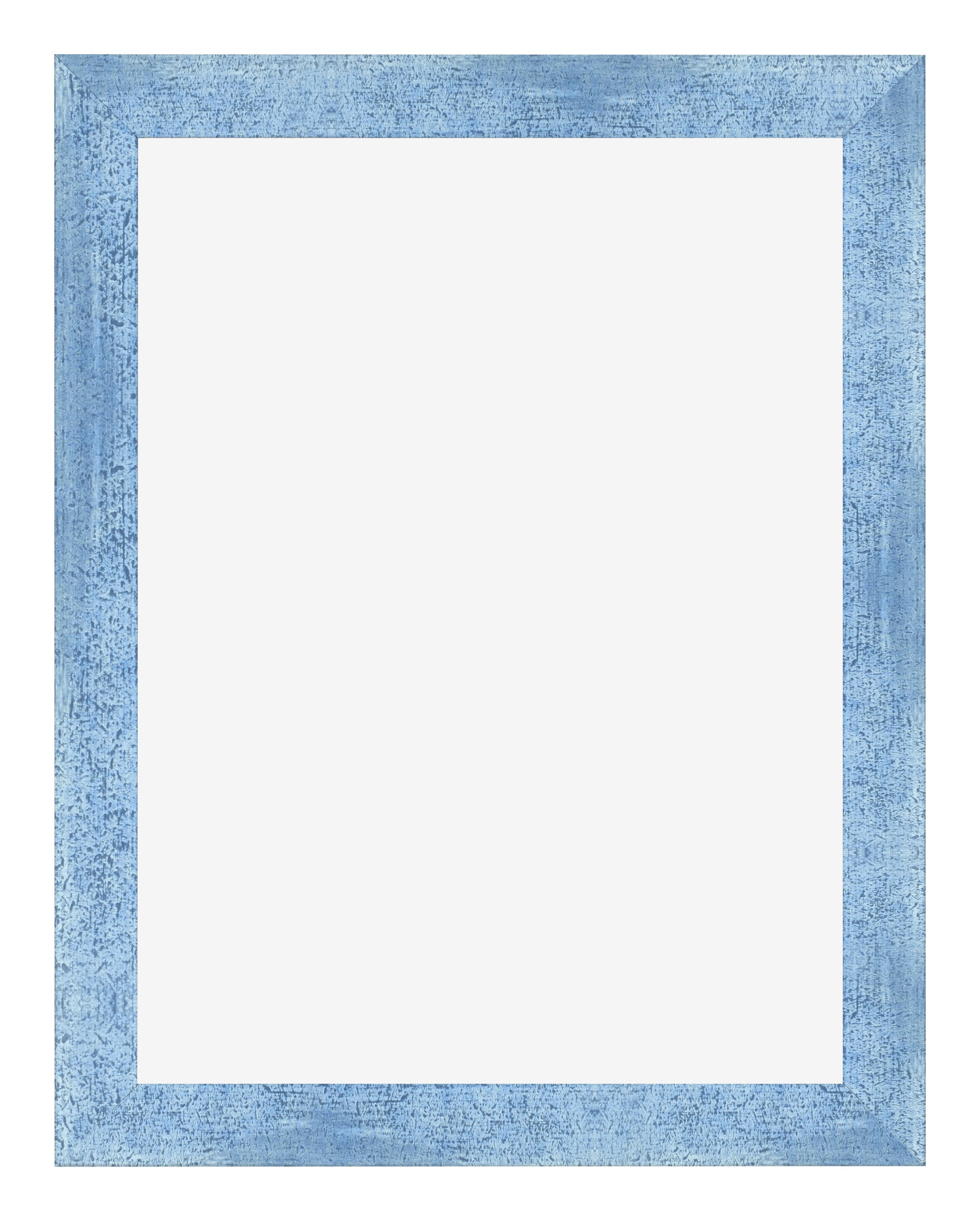 Photo Frame 48x64cm Clear Blue Swept MDF Pisa Front | Yourdecoration.com