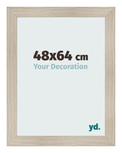 Photo Frame 48x64cm Oak Rustic MDF Pisa Front Size | Yourdecoration.com