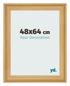 Photo Frame 48x64cm Pine Woodgrain MDF Lazio Front Size | Yourdecoration.com