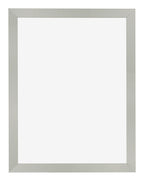 Photo Frame 48x64cm Silver Matte MDF Bologna Front | Yourdecoration.com