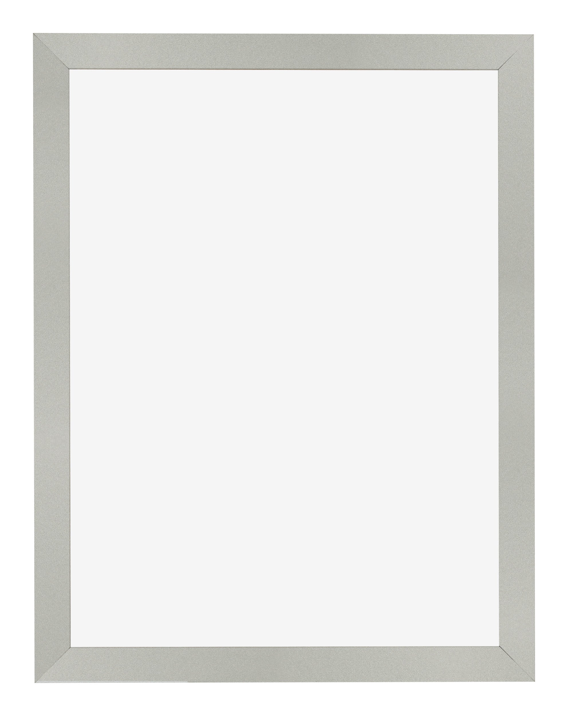 Photo Frame 48x64cm Silver Matte MDF Bologna Front | Yourdecoration.com