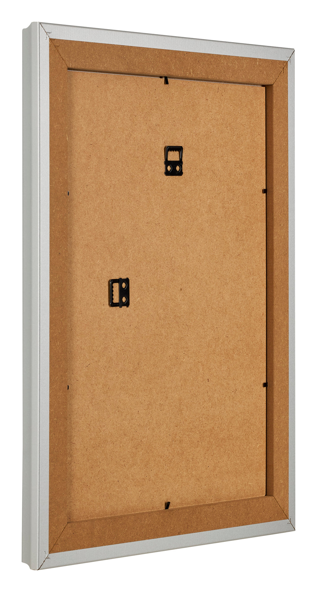 Photo Frame 48x64cm Silver Matte MDF Lazio Back Oblique | Yourdecoration.com