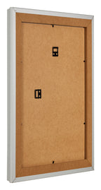 Photo Frame 48x64cm Silver Matte MDF Lazio Back Oblique | Yourdecoration.com