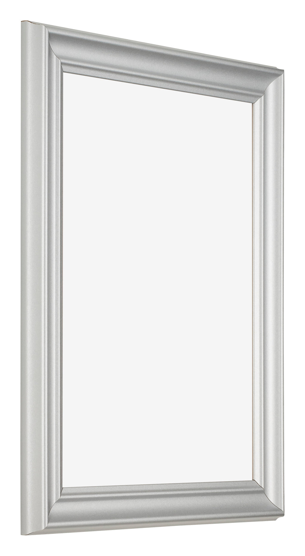 Photo Frame 48x64cm Silver Matte MDF Lazio Front Oblique | Yourdecoration.com