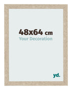 Photo Frame 48x64cm Sonoma Oak MDF Bologna Front Size | Yourdecoration.com