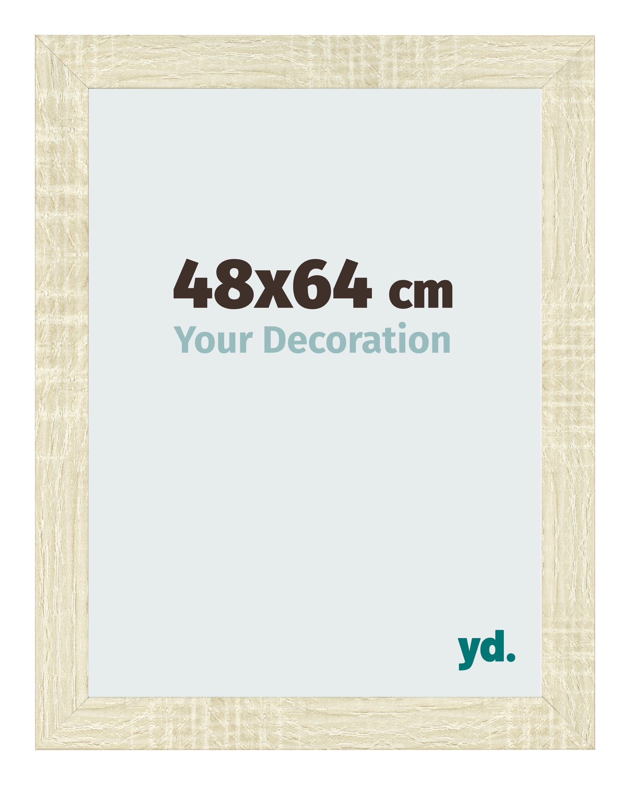 Photo Frame 48x64cm Sonoma Oak MDF Pisa Front Size | Yourdecoration.com