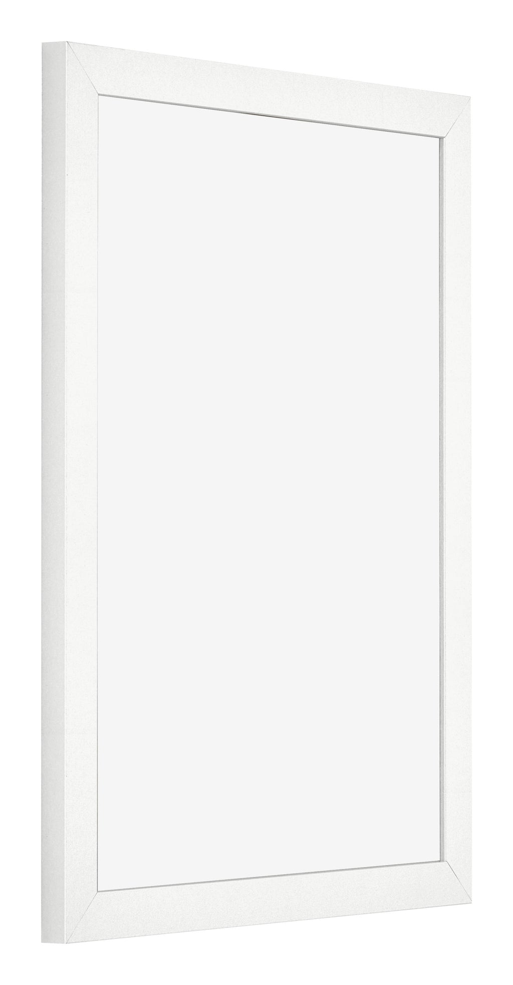 Photo Frame 48x64cm White High Gloss MDF Bologna Front Oblique | Yourdecoration.com