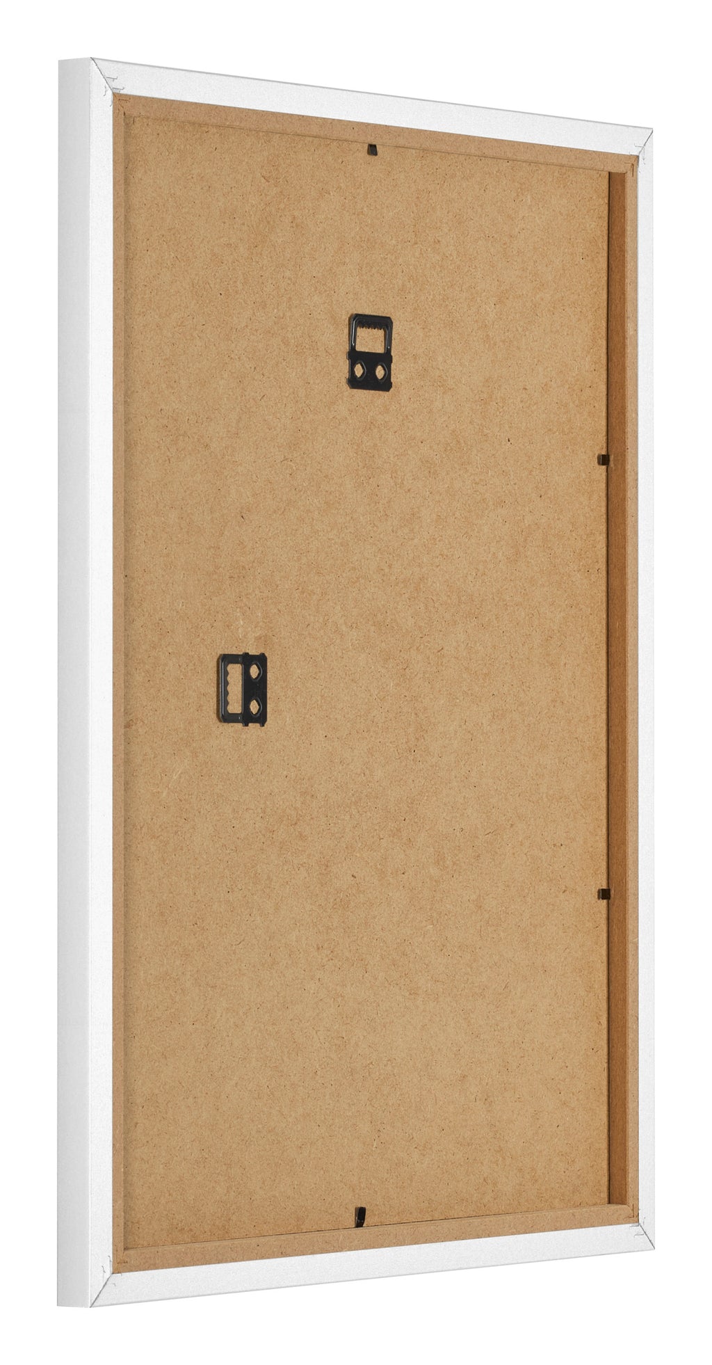 Photo Frame 48x64cm White Matte MDF Bologna Back Oblique | Yourdecoration.com