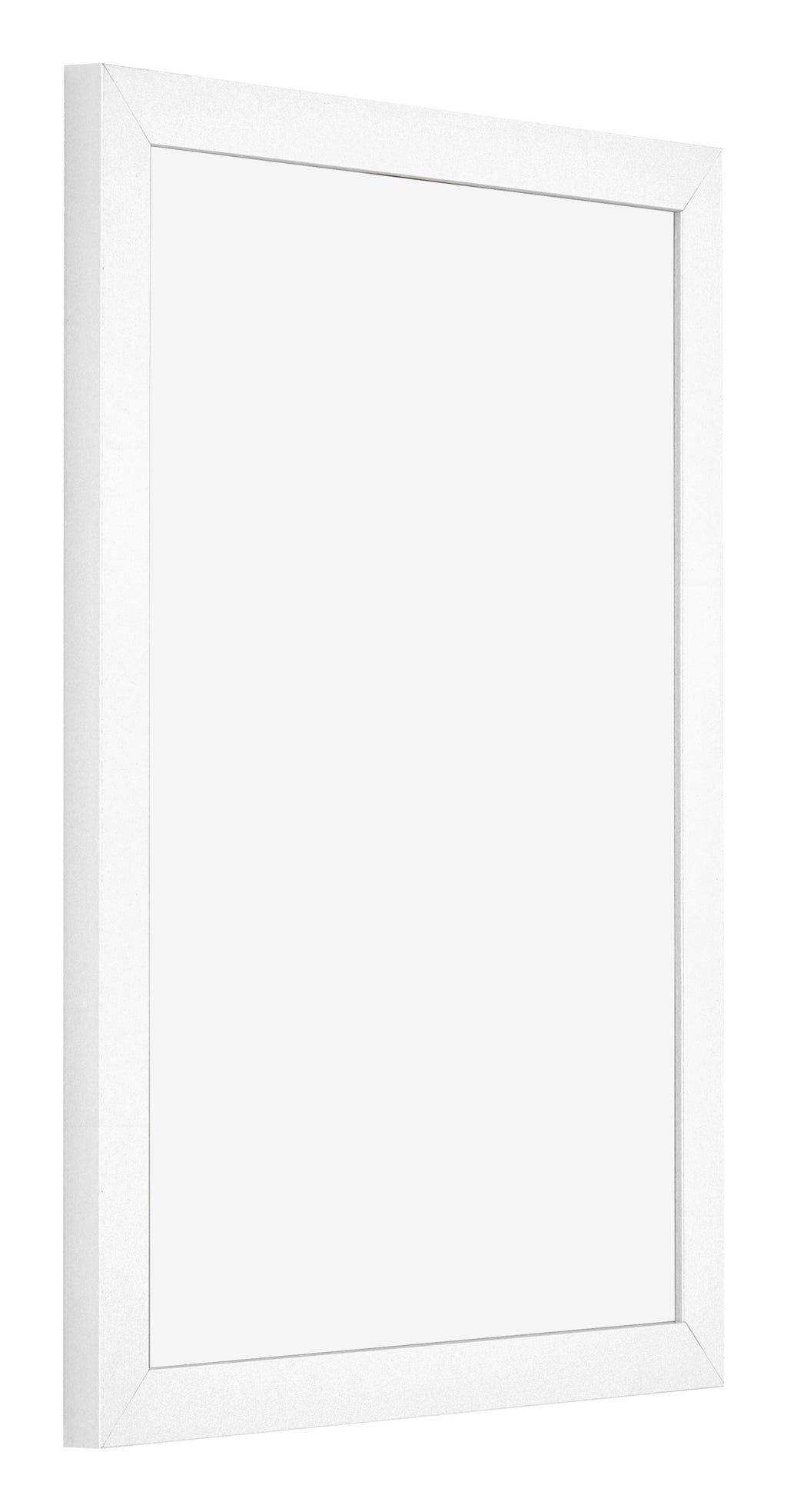 Photo Frame 48x64cm White Matte MDF Bologna Front Oblique | Yourdecoration.com