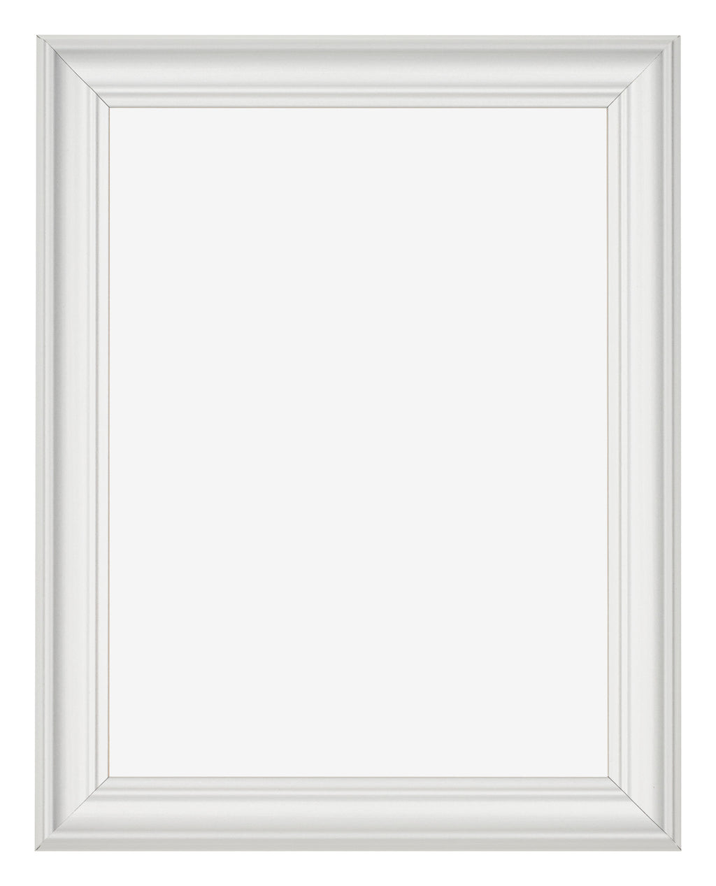 Photo Frame 48x64cm White Swept MDF Lazio Front | Yourdecoration.com