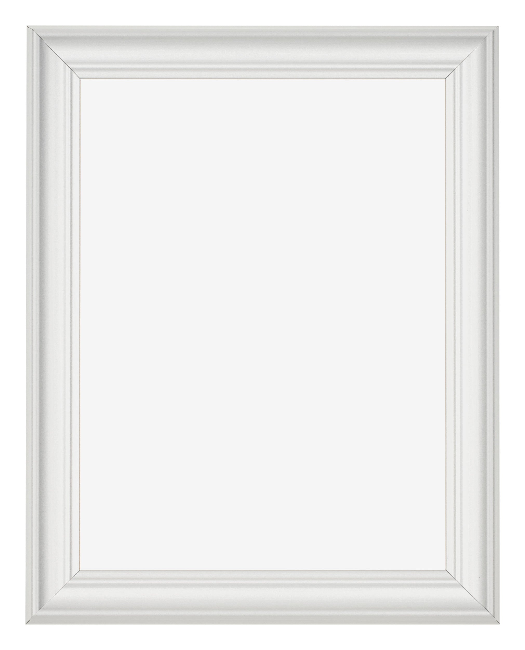 Photo Frame 48x64cm White Swept MDF Lazio Front | Yourdecoration.com