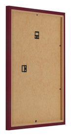 Photo Frame 48x64cm Wine Red Swept MDF Bologna Back Oblique | Yourdecoration.com