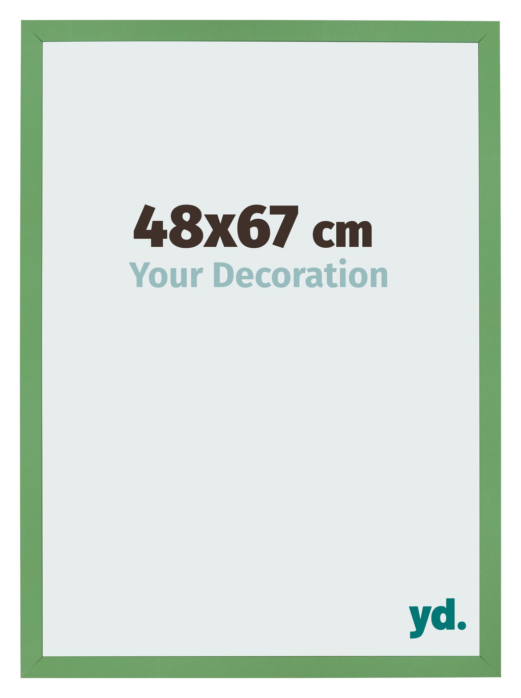 Photo Frame 48x67 cm Green MDF Bologna Front Size | Yourdecoration.com