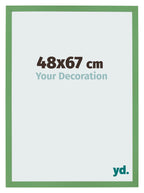 Photo Frame 48x67 cm Green MDF Bologna Front Size | Yourdecoration.com