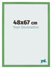 Photo Frame 48x67 cm Green MDF Bologna Front Size | Yourdecoration.com
