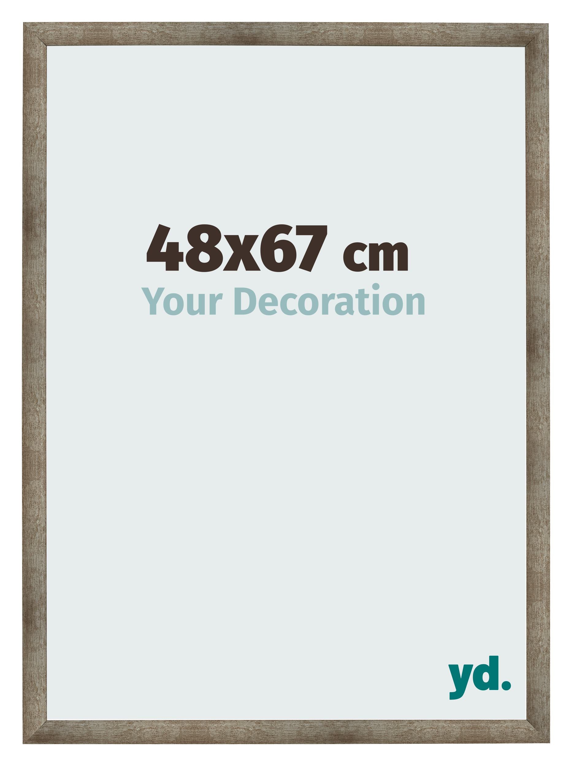 Photo Frame 48x67 cm Metal Vintage MDF Bologna Front Size | Yourdecoration.com