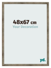Photo Frame 48x67 cm Metal Vintage MDF Bologna Front Size | Yourdecoration.com
