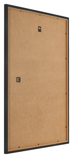 Photo Frame 48x67cm Black Matte MDF Bologna Back Oblique | Yourdecoration.com