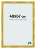 Photo Frame 48x67cm Gold Vintage MDF Pisa Front Size | Yourdecoration.com