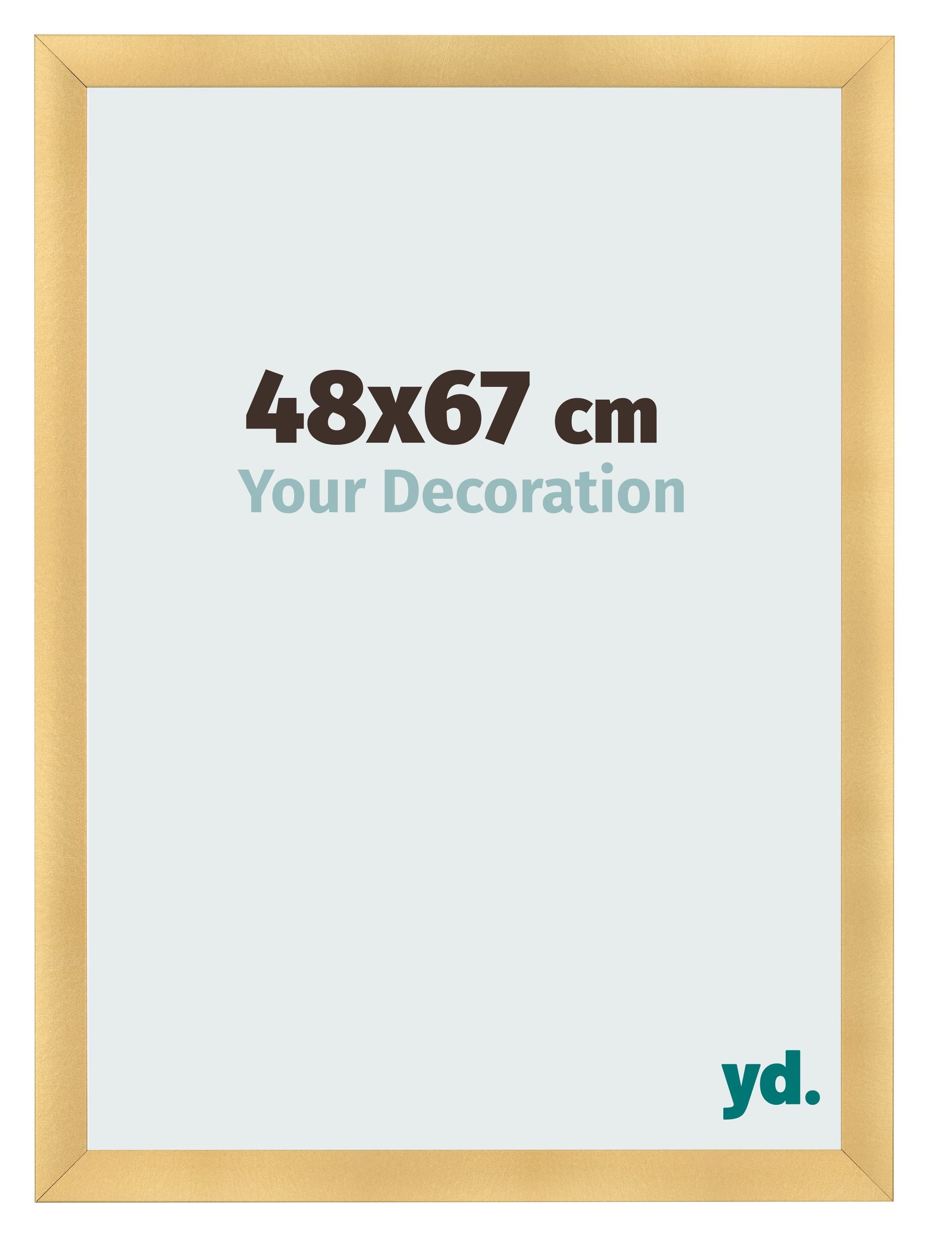 Photo Frame 48x67cm Gold Vintage MDF Pisa Front Size | Yourdecoration.com