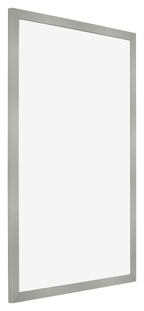 Photo Frame 48x67cm Silver Matte MDF Bologna Front Oblique | Yourdecoration.com