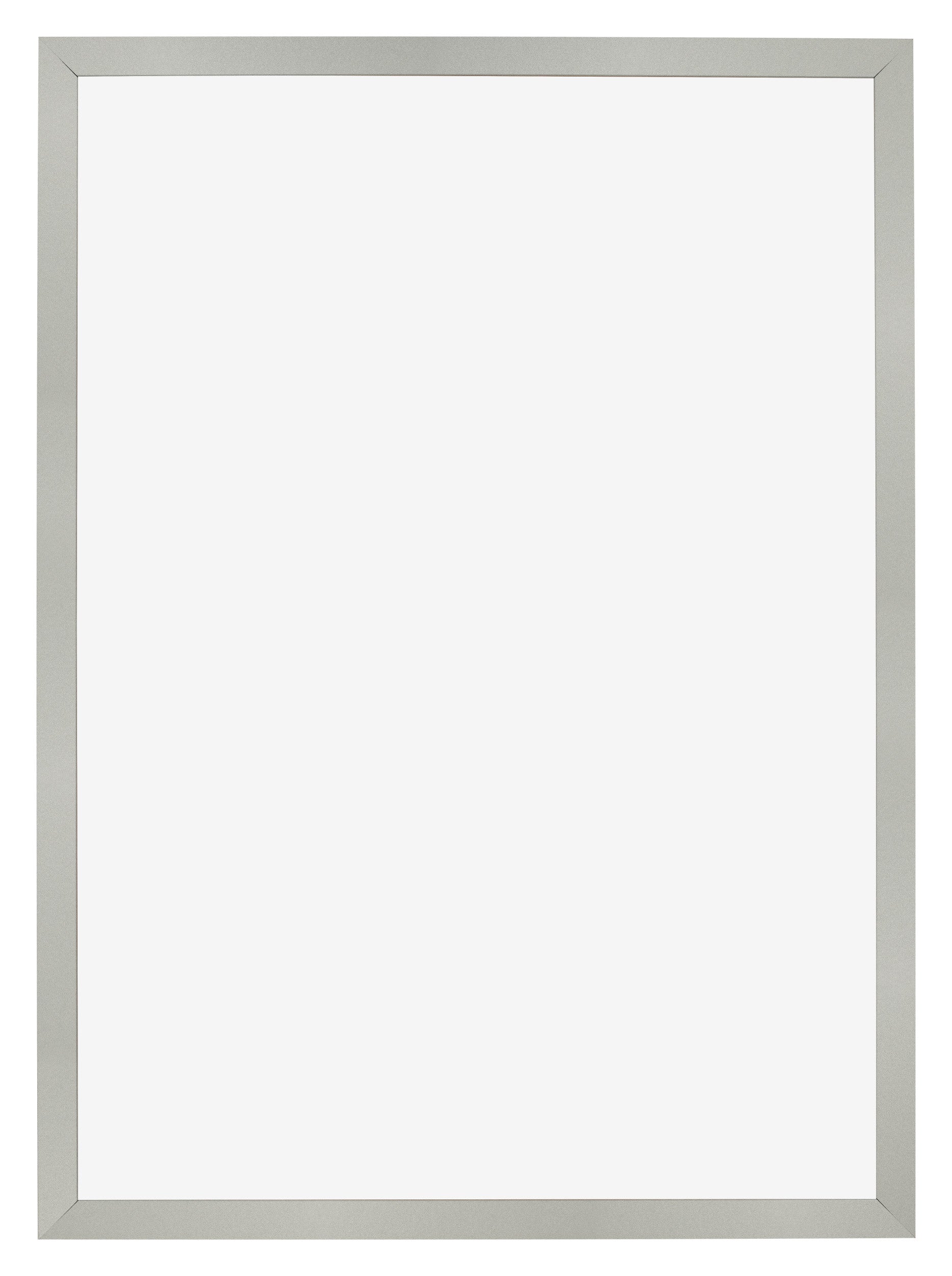 Photo Frame 48x67cm Silver Matte MDF Bologna Front | Yourdecoration.com