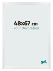 Photo Frame 48x67cm White Vintage MDF Pisa Front Size | Yourdecoration.com