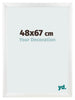 Photo Frame 48x67cm White Vintage MDF Pisa Front Size | Yourdecoration.com